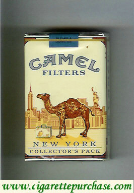 Camel Collectors Pack New York Filters cigarettes soft box